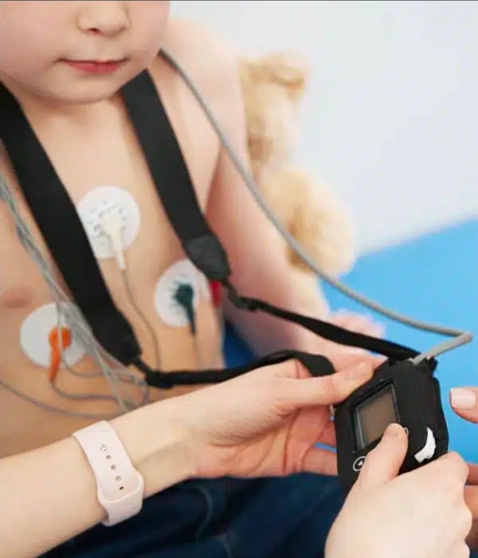 Paediatric holter service